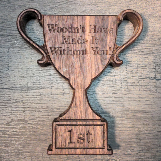 Personalized Message Trophy
