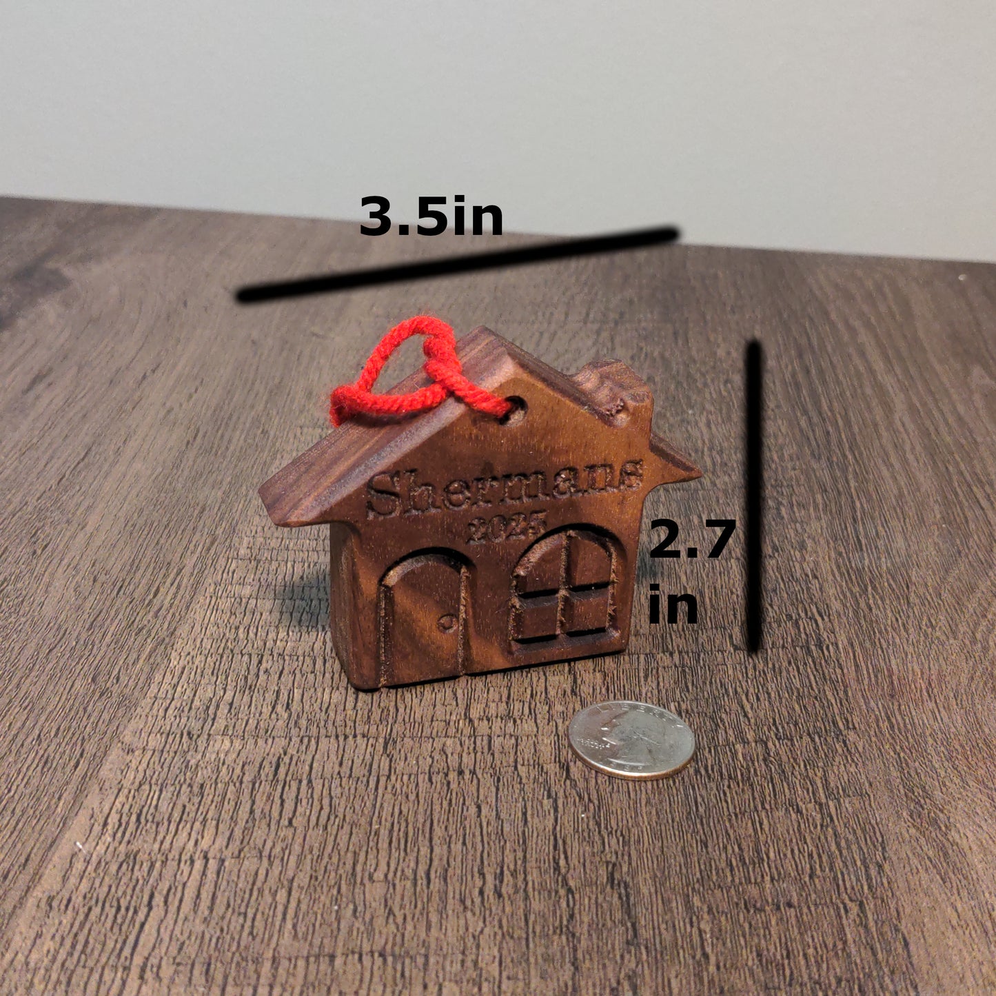 Personalized Housewarming Ornament