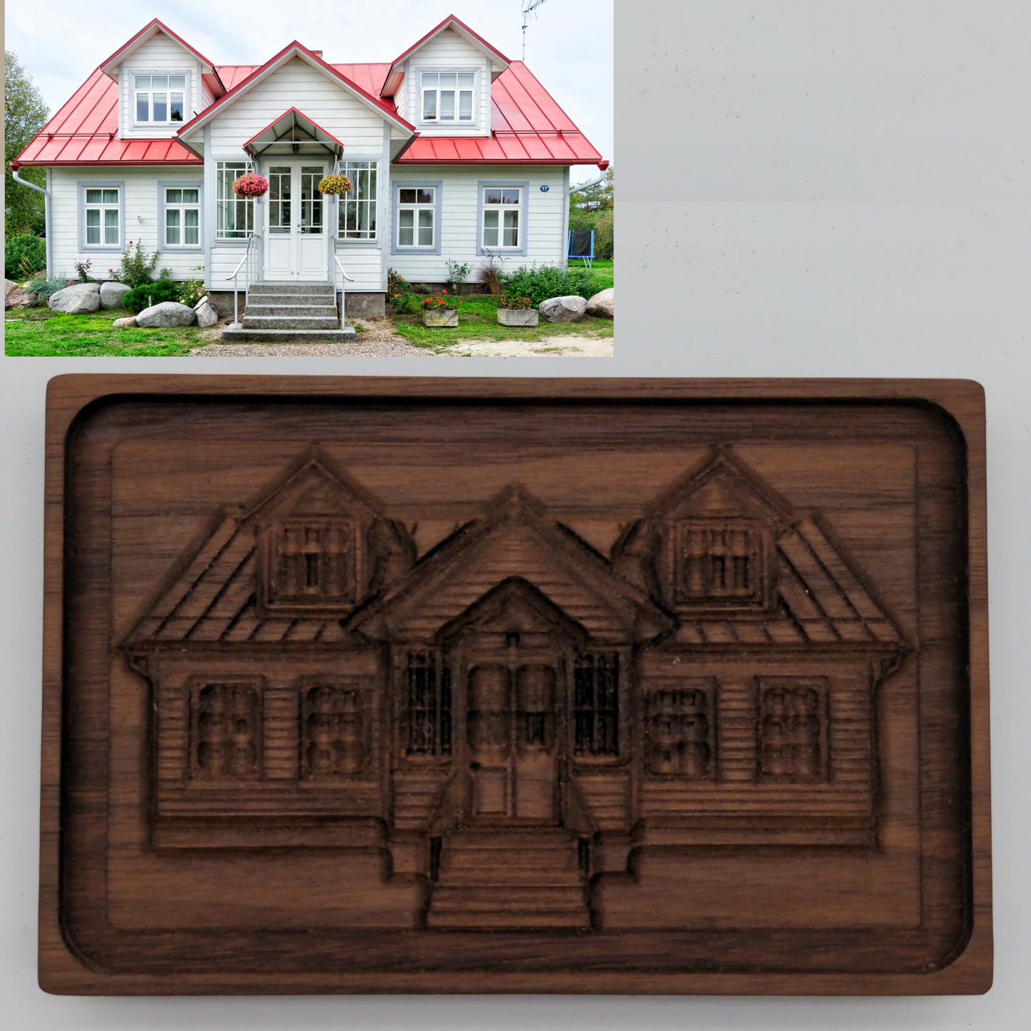 House Relief Carving