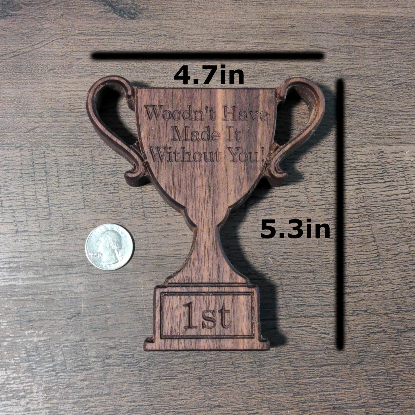 Personalized Message Trophy