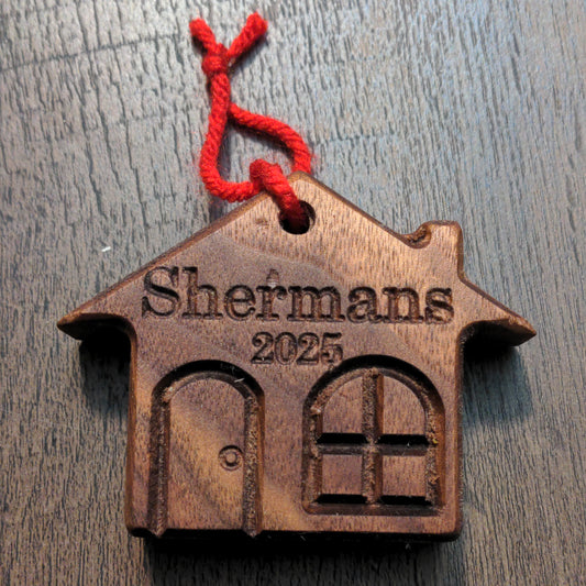 Personalized Housewarming Ornament